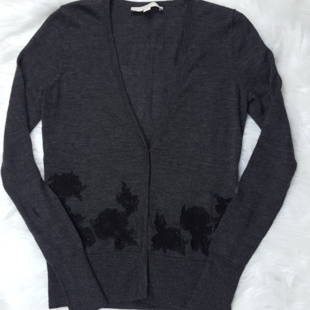 Loft Flower Cardigan - Size S